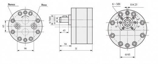 DCB-B160-500 шестеренчатый насос
